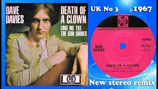 Dave Davies  - Death Of A Clown - 2022 stereo remix