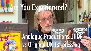 Jimi Hendrix Experience: Are You Experienced? Analogue Productions UHQR vs. UK original 1st pressing