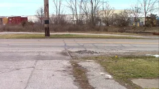 Abandoned Railroad Remnants along the CSX Monon Subdivision at Elmore Street in Crawfordsville, IN