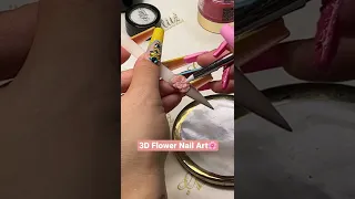 Quick. Simple. Easy: 3D Flower Nail Art 🌸 w/ Glitz 4D Gel.