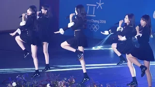 171221 여자친구 GFRIEND _ 오늘부터 우리는 Me Gustas Tu _ 중앙직캠 Center _ 평창 G-50 K-Artist Festa