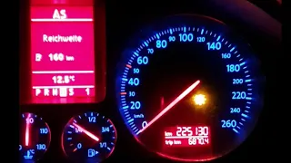 VW Passat B6 3.2 V6 FSI 250 HP Acceleration VR6