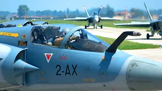 "Exercice Epervier" Payerne 2019 | 6x Mirage 2000-5 / FA-18 Hornet #planespotting #fighterjet