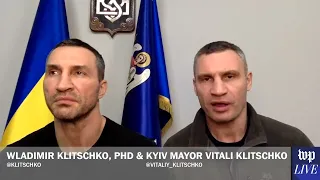 Kyiv Mayor Vitali Klitschko discusses President Zelensky’s negotiations with Russia