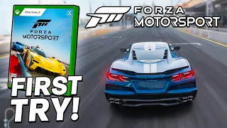 NEW Forza Motorsport My First Impressions! (Builder Cup Career Mode)