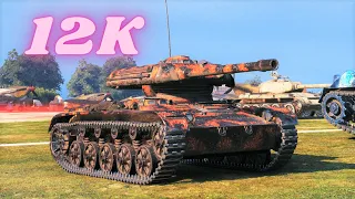 ELC EVEN 90  12K Spot + Damage   World of Tanks #WOT Tank Game
