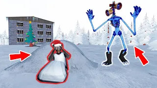 Granny vs Ice Monster - funny horror New Year Animation (p.57)