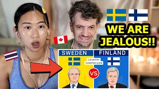 Our Reaction to Sweden vs Finland - Country Comparison