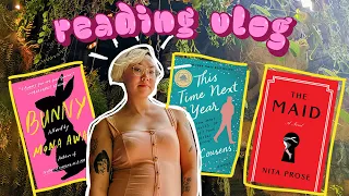 I read 3 books while staying in 3 countries ✈️ Mean girl cults, cozy mysteries, & dumb men *Vlog*