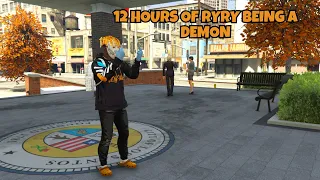 Live - 12 Hours Of Ryry Being A Demon in Redline Roleplay Part One