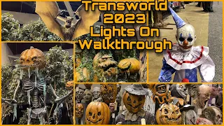 Transworld After Hours Walkthrough Dark Zone Lights On Tour #transworld #animatronics #halloweenlife