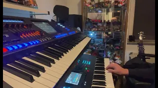 Solo Hotel California on Yamaha on Montage M7