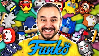 КЛОУНЫ, АНИМАТРОНИКИ FNAF И ТРАНСФОРМЕРЫ - ФИГУРКИ FUNKO POP НА ПАПА РОБ ШОУ - СБОРНИК!