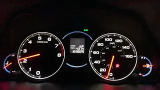 2005 Acura TSX first to fourth pull