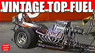 Top Fuel Vintage Drag Racing Bakersfield California Famoso Raceway