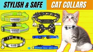 Best Personalized Cat Collars: Stylish and Safe Options for Your Feline