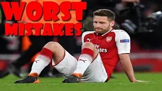 Shkodran Mustafi Worst Mistakes!!!