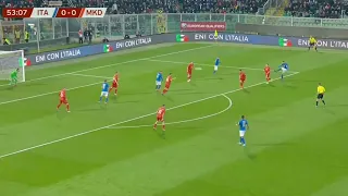 italy Vs North Macedonia 0-1 extended highlights