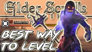 BEST WAY to LEVEL UP in ESO (Elder Scrolls Online Guide for PC, Xbox One, PS4)