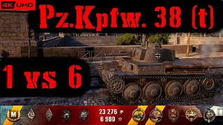 World of Tanks Pz.Kpfw. 38 (t) Replay - 10 Kills 1.1K DMG(Patch 1.6.1)