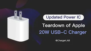 Updated Power IC | Teardown of New Apple 20W Charger