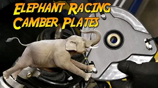 Adding Elephant Racing Camber Plates To The Cayman