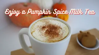 The Pumpkin Spice Milk Tea | A Subtle Asian Pumpkin Spice Latte Recipe