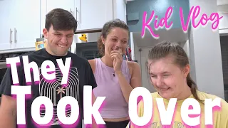 Kid's Take Over The Vlog