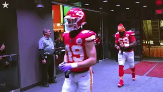 Chiefs players leave field pumped up after home win over Broncos