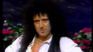 BRIAN MAY ( QUEEN) Jay Leno (tonight show) feat. SLASH