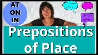 Prepositions of PLACE  -  AT | ON |  IN - Learn English Grammar