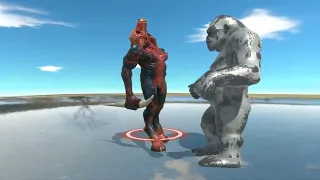 Goro the giant vs Kozarog the Demon | animal revolt battle simulation | arbs test