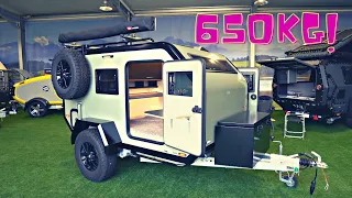 Nur 650kg SPART HUNDERTE LITER BENZIN! Minimalismus: Wildbox Camper Wohnwagen off-road superleicht!