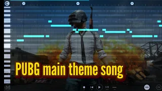 PUBG main theme song - FL Studio Mobile