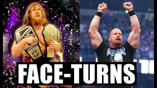 5 MELHORES FACE-TURNS NA WWE