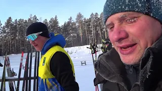 ВСТАЛ НА ЛЫЖИ!🎿🥇🥈🥉/ПОЕЗДКА С ДЕТЬМИ🚐/ДИНАМО/Семья Жуковых