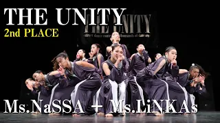 "Ms.NaSSA + Ms.LiNKAs"  THE UNITY [2位]8名以上の大人数チーム限定コンテスト