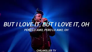 Can't Feel My Face - The Weeknd (Lyrics - Sub. Español)