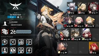 [Arknights] cc9 risk 26 week 1 - no horn 😔