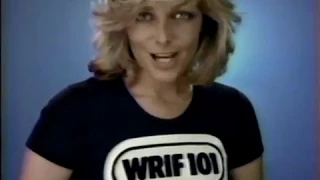 WRIF TV Commercial Detroit Radio 101.1 1980s