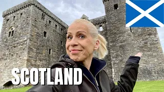 SCOTTISH CASTLE :HERMITAGE Castle ,MARY QUEEN OF SCOTS has history here!