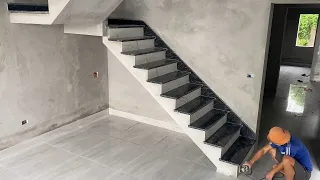 Techniques Technology Build and Install Stone Granite Stairs Step By Step