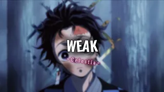 Weak | Edit Audio | Credit if you use✨