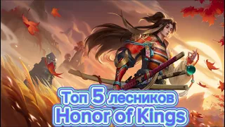 Топ 5 Лесников + Тир Лист Honor Of Kings