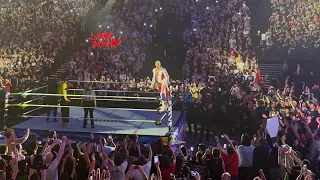 Cody Rhode’s entrance live at Backlash 2024 in Lyon France. Best Crowd in the World.