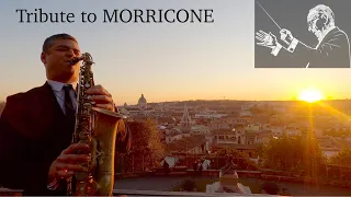 Tribute to MORRICONE - Alto Sax - Free score