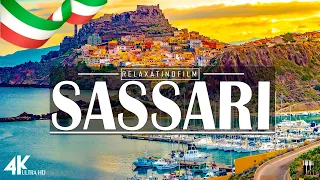 Beautiful Sassari 4K • Relaxing Italian Music, Instrumental Romantic • Video 4K UltraHD