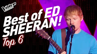 BEST and UNIQUE ED SHEERAN Covers in The Voice! | TOP 6