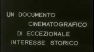 Única filmagem do Papa Leão XIII, 1896.