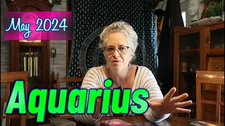 Aquarius♒~ Closing it Up & Clearing it Out, They Will NEVER Admit it ~ May 2024 Tarot Reading